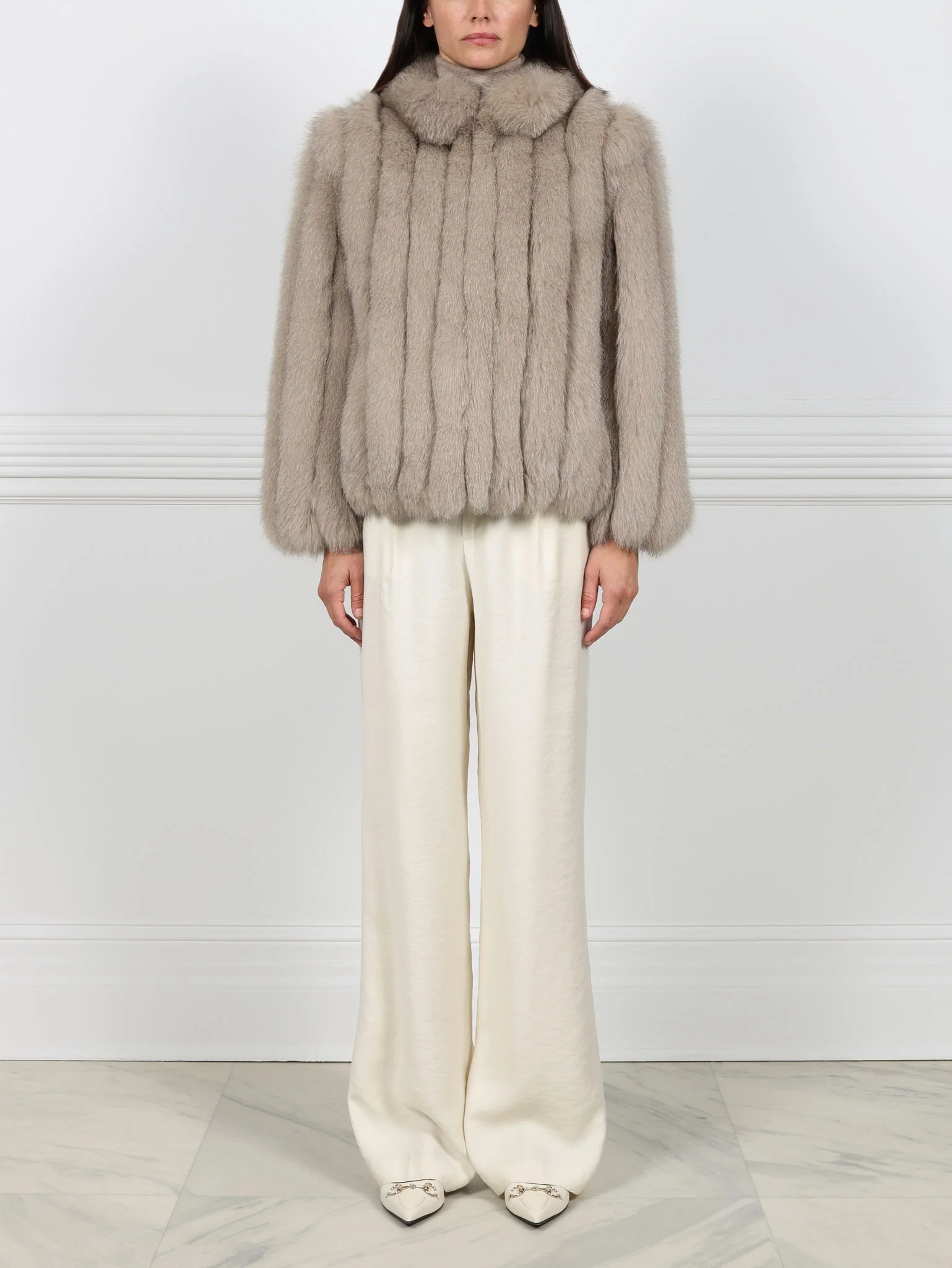 The Sawyer Fox Fur Jacket