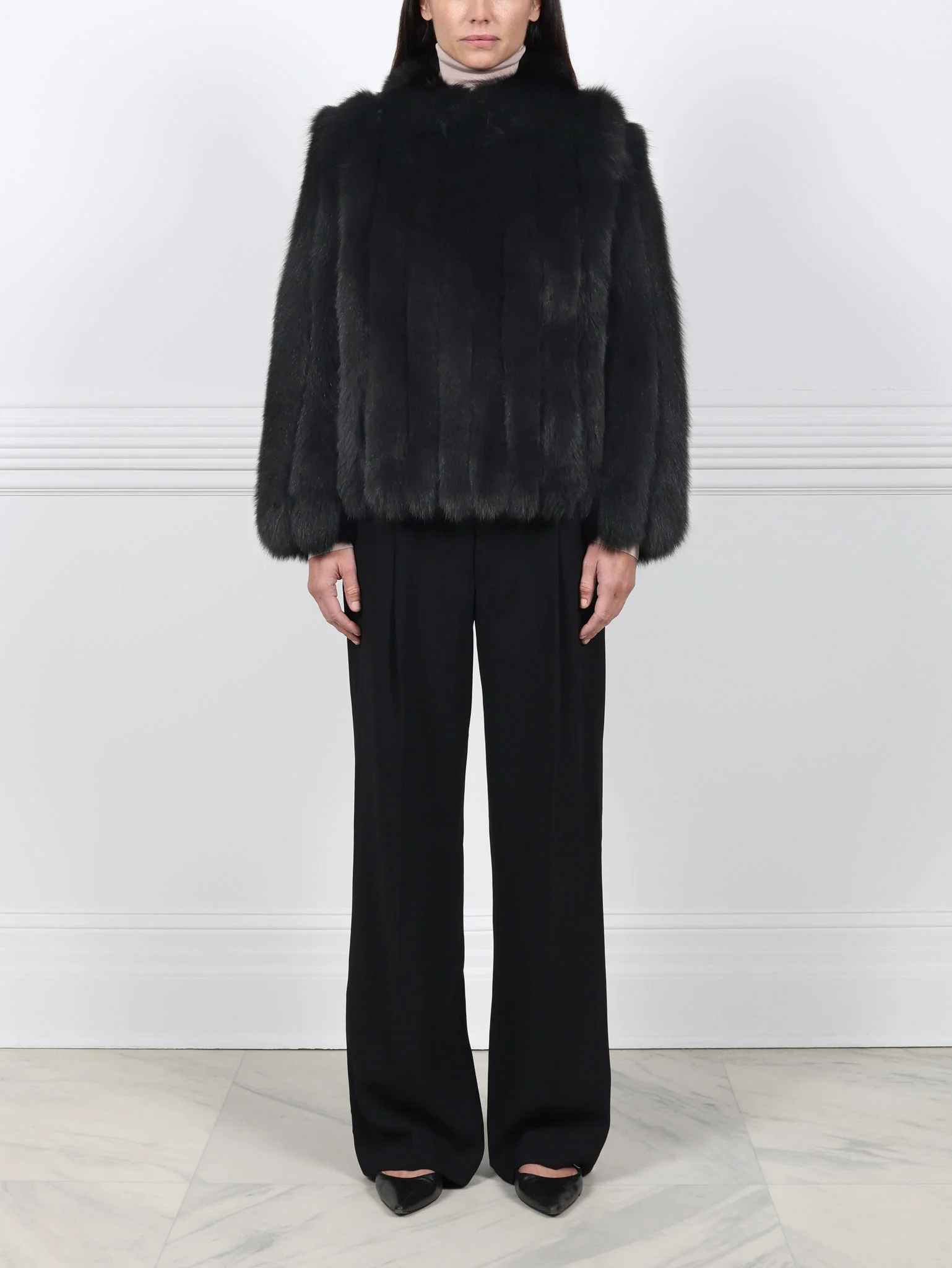 The Sawyer Fox Fur Jacket - Image 5