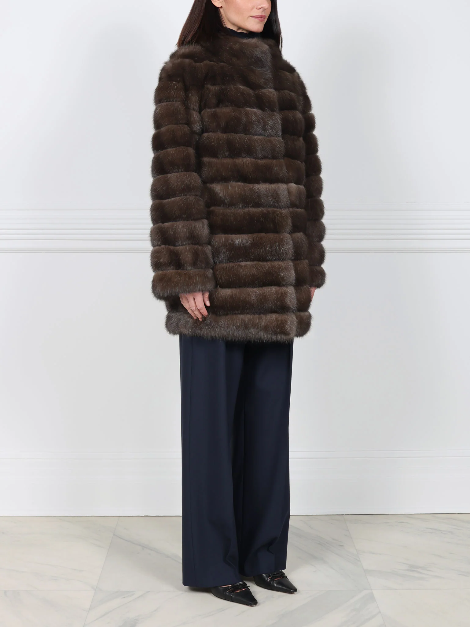 The Alexa Barguzin Sable Coat - Image 3