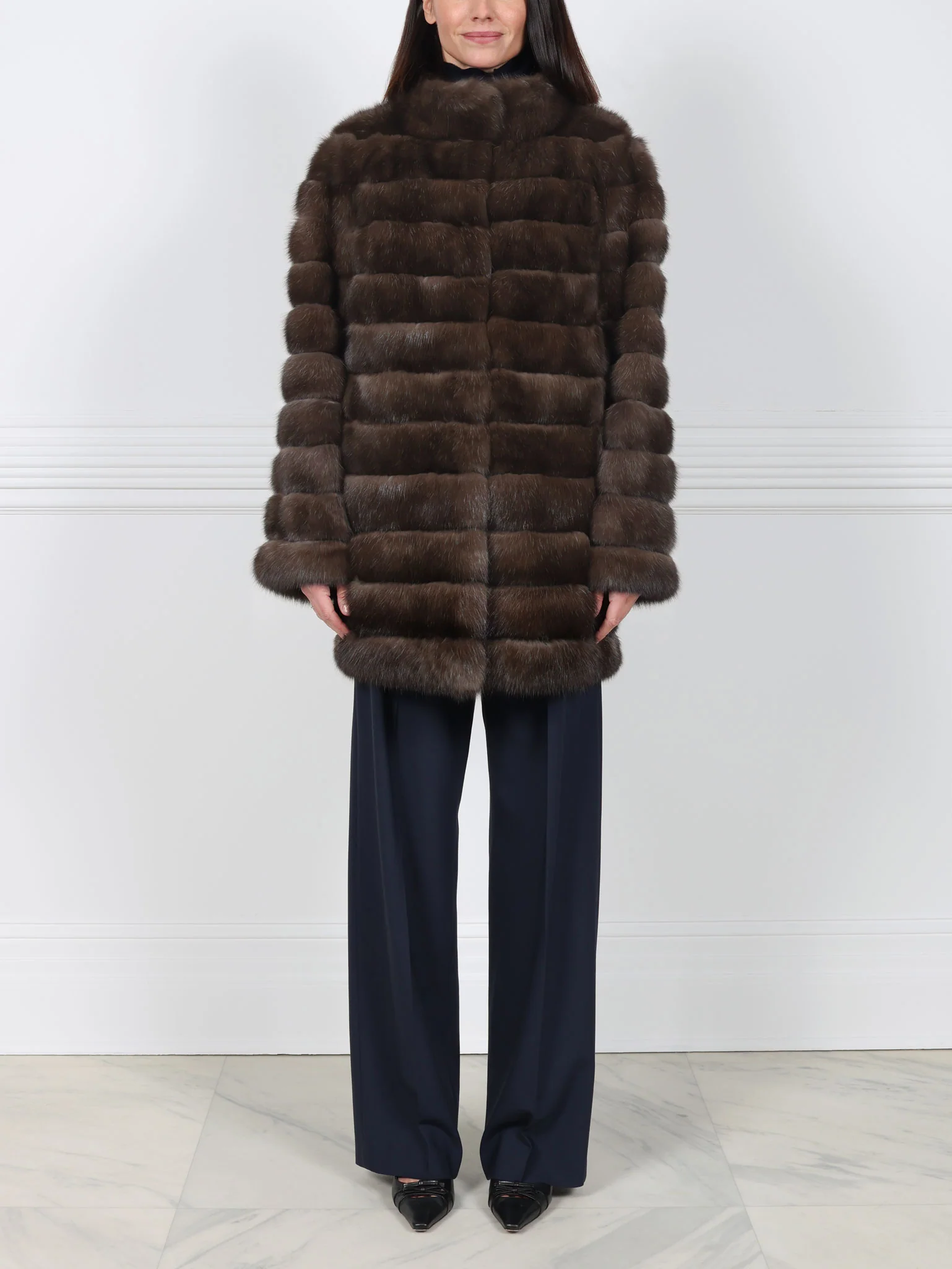 The Alexa Barguzin Sable Coat - Image 2