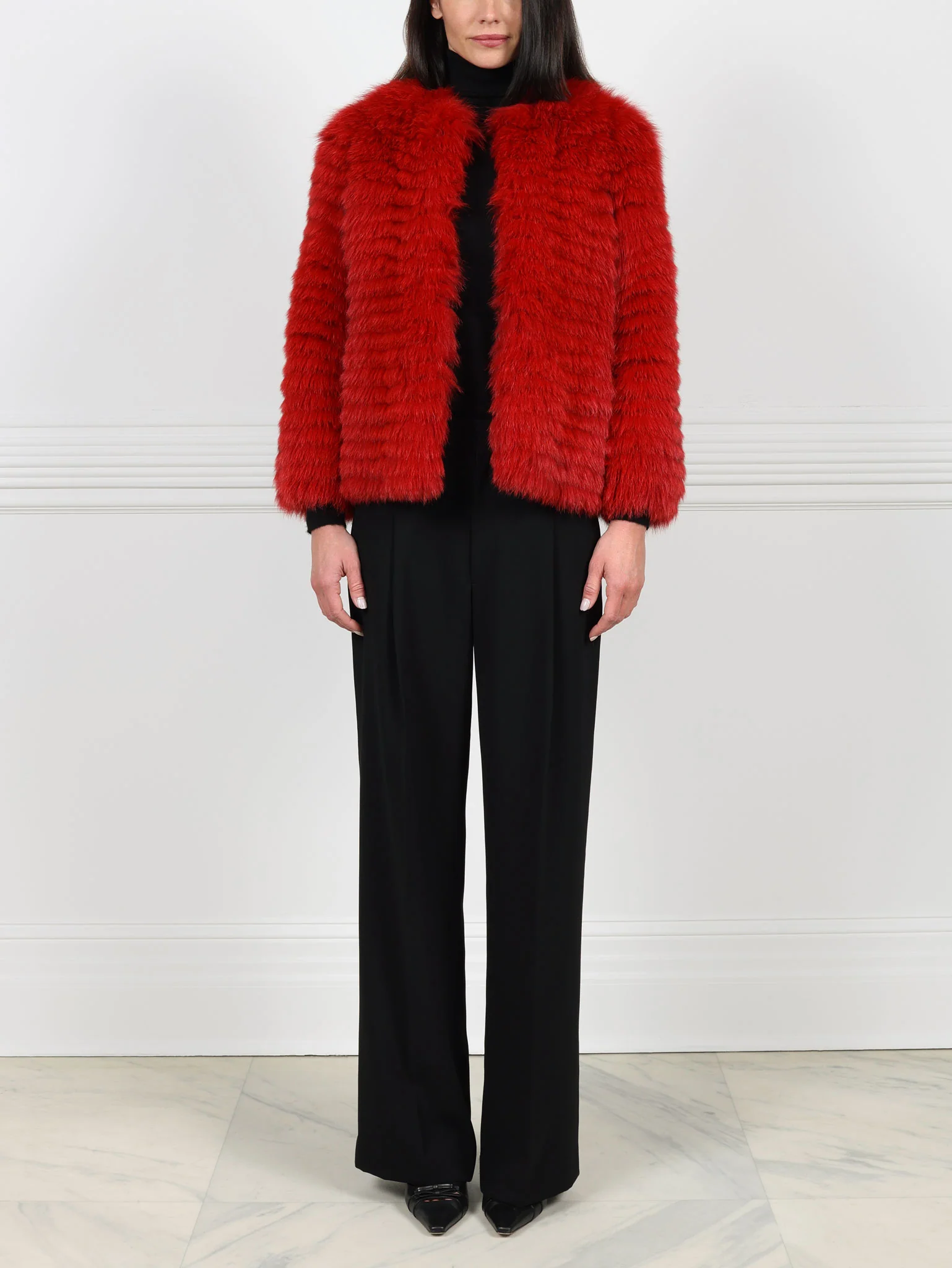 The Andrea Fox Fur Jacket - Image 5
