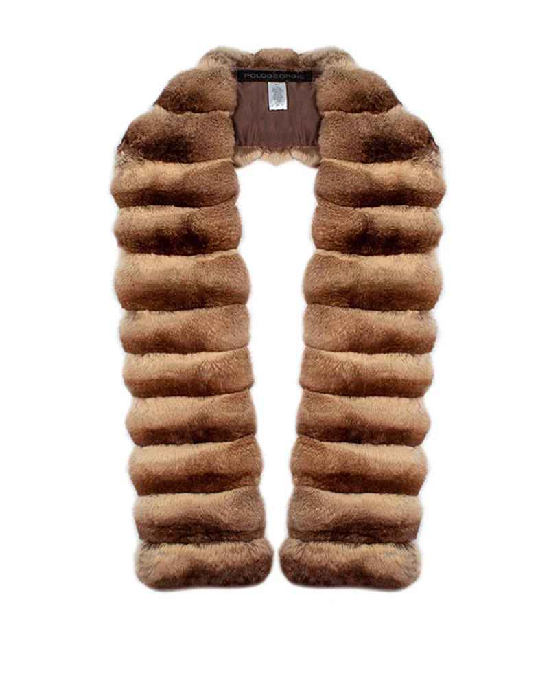 Cross Cut Chinchilla Scarf - Image 8